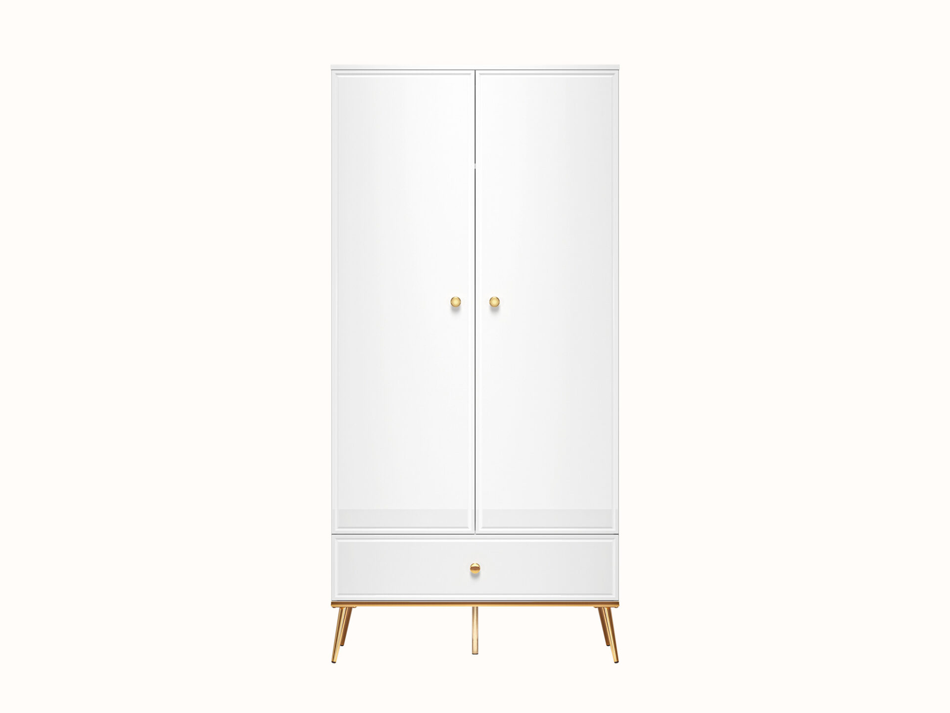 Goldin 01 Alpu balts/Glāzīgi balts - Skapis — изображение 3