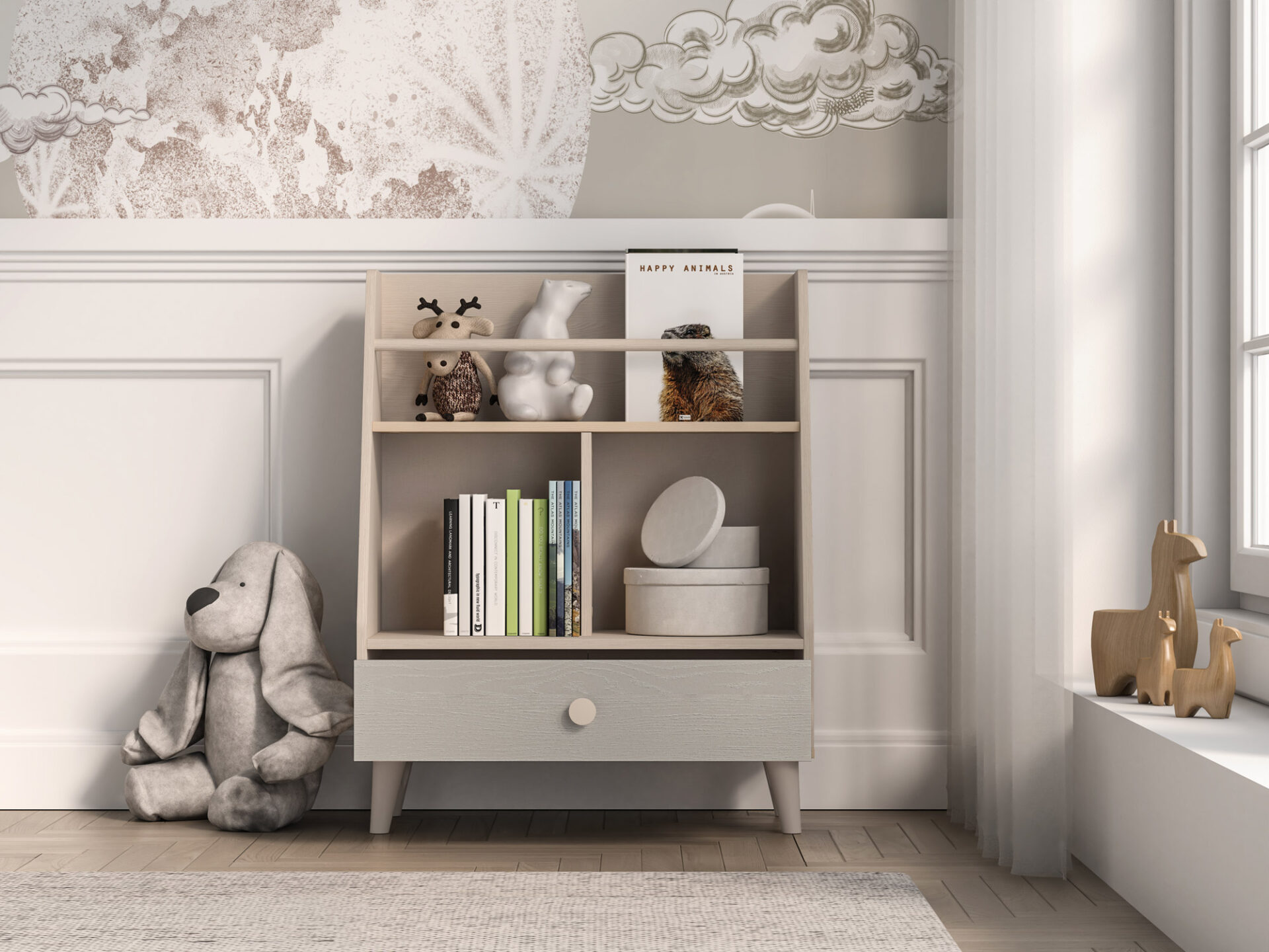 "Mevel 09 Desert Sand/Palladium Gray" — 1S organizators — изображение 4