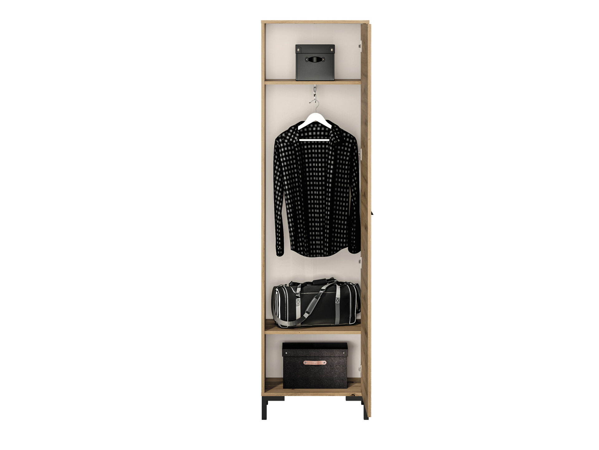 Nevio 01 Artisan Oak - Garderobe — изображение 9
