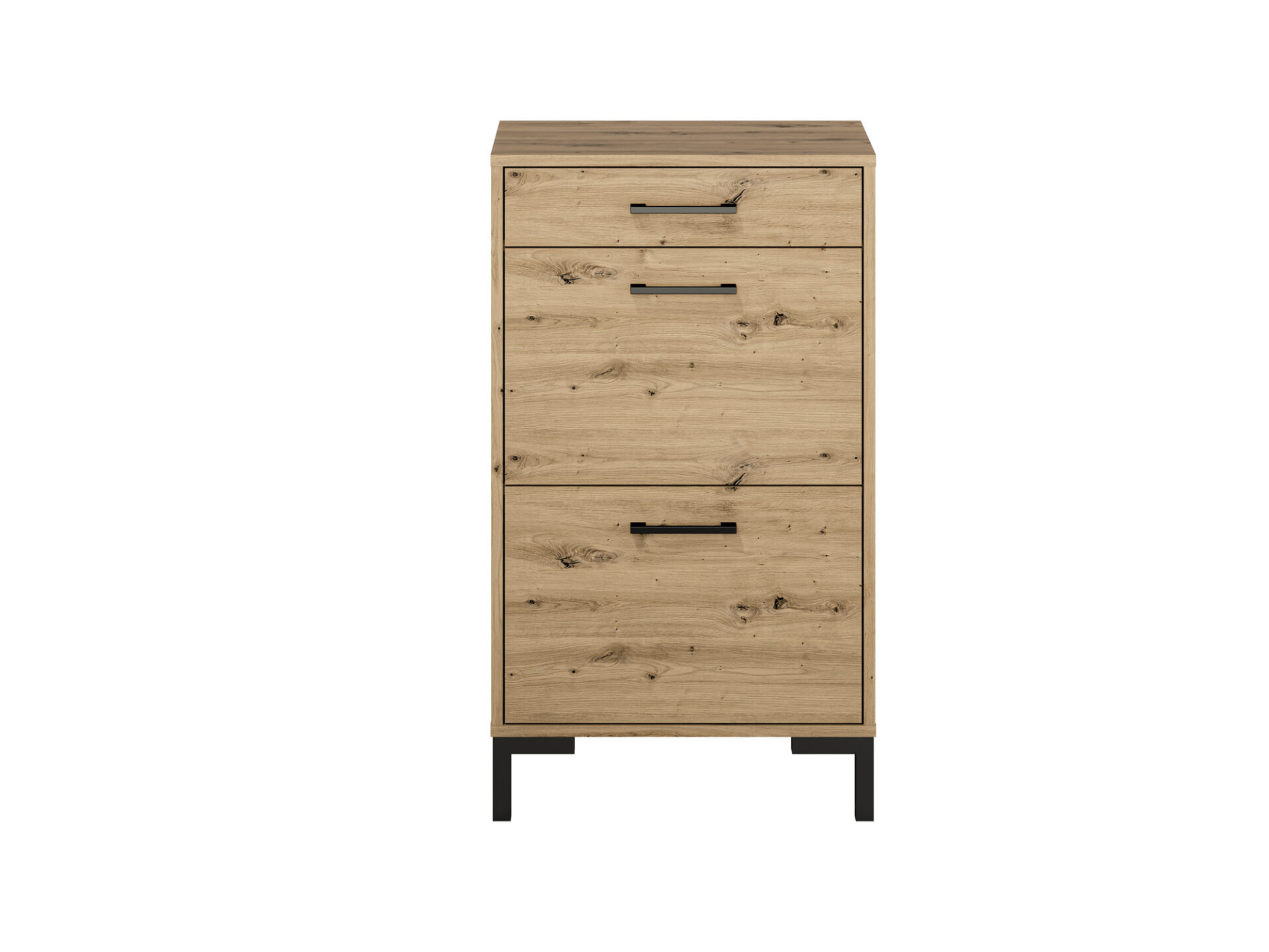 Nevio 02 Artisan Oak - Apavu skapis — 3 attēls