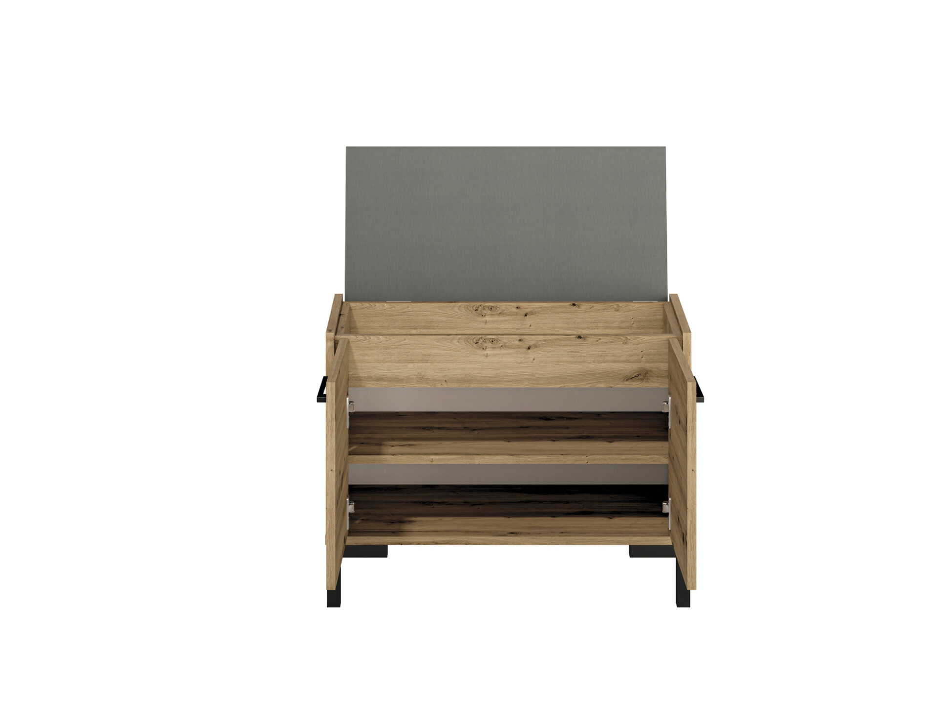Nevio 04 Artisan Oak - Apavu skapis — 4 attēls