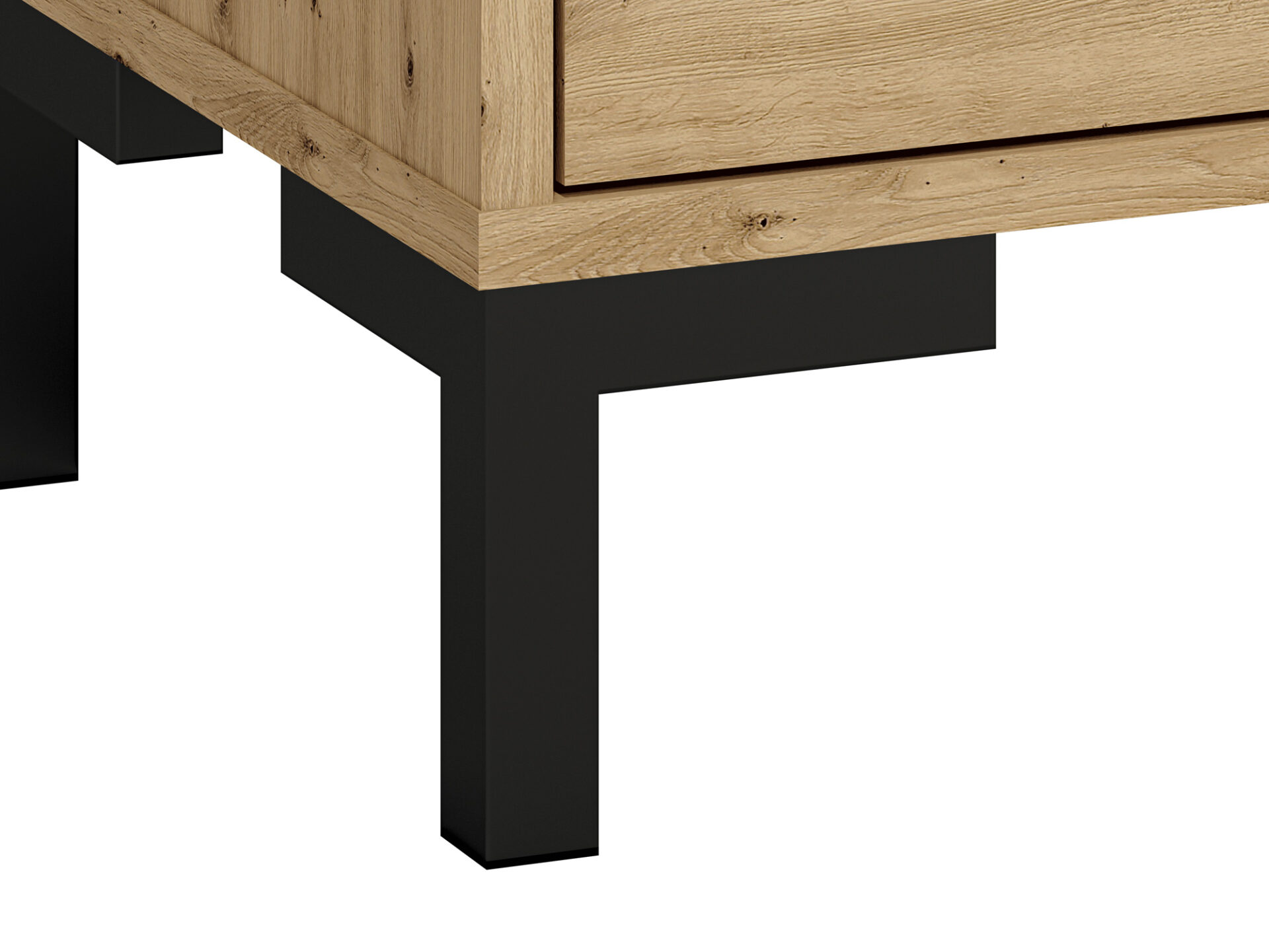 Nevio 04 Artisan Oak - Apavu skapis — 6 attēls