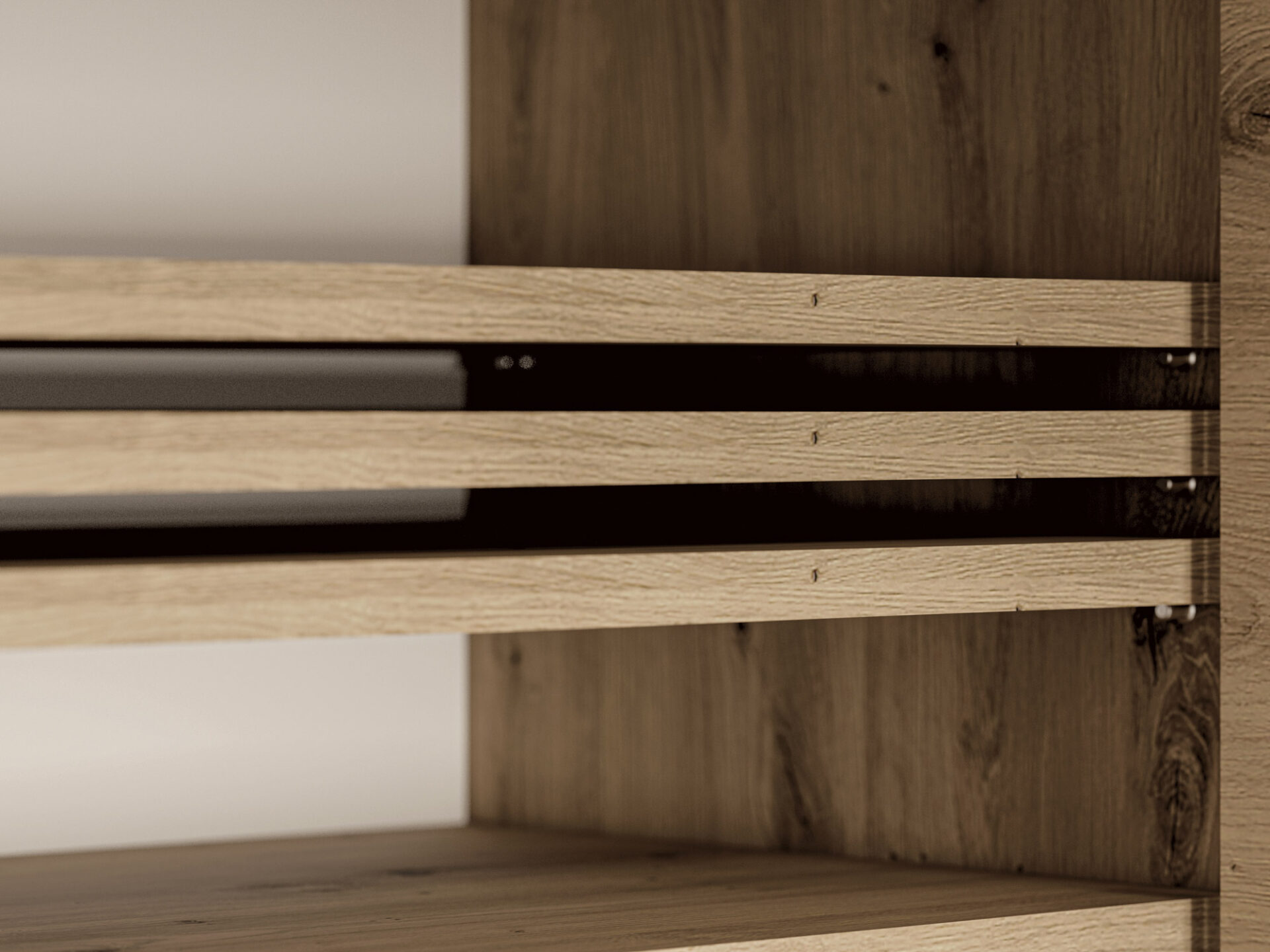 Nevio 04 Artisan Oak - Apavu skapis — 7 attēls