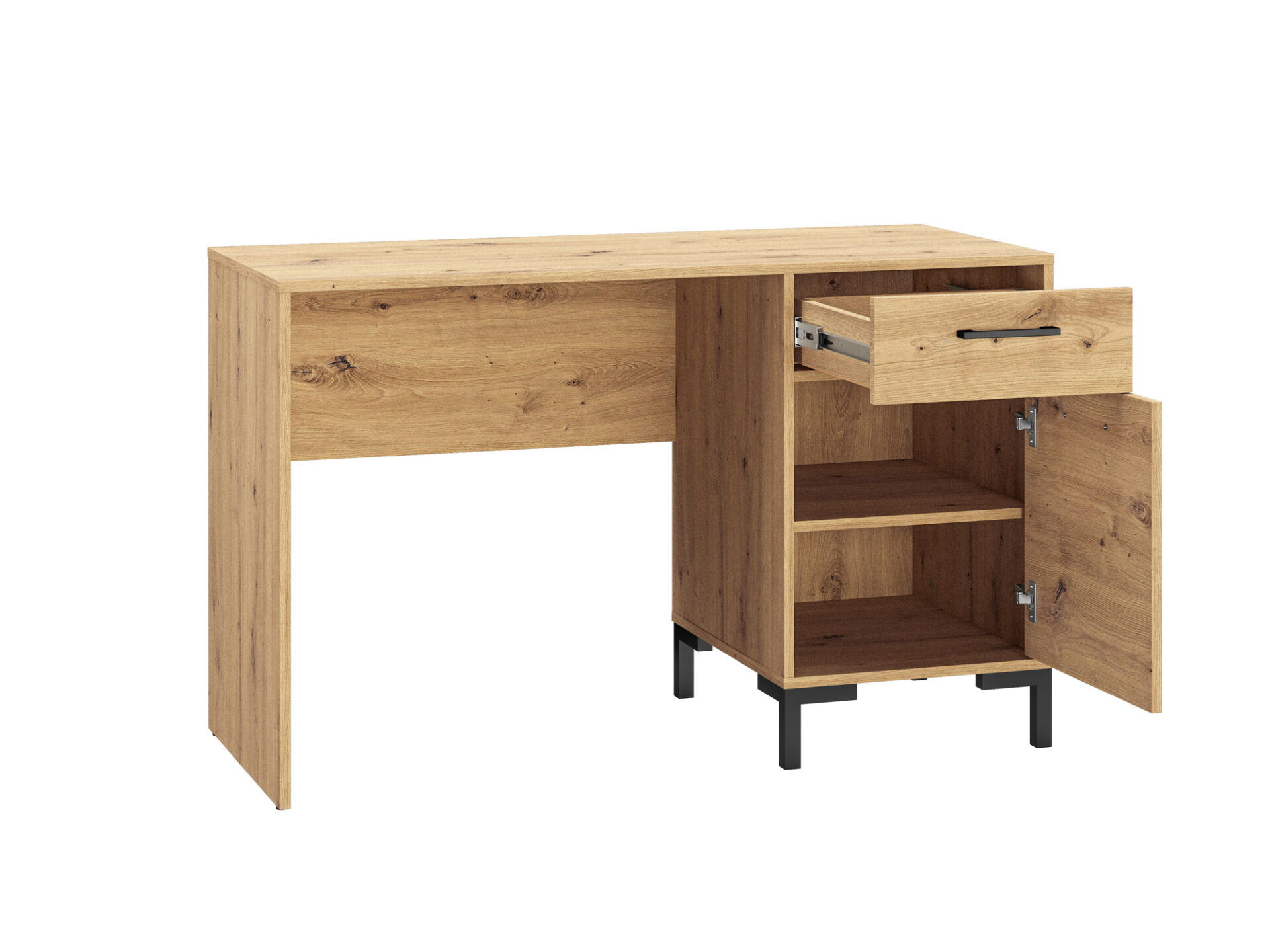 Nevio 23 Artisan Oak - Rakstāmgalds — 2 attēls