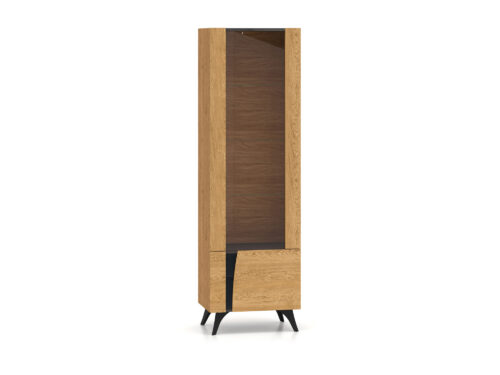Toscania 02 labajā pusē Baltic Dune Oak / Prestige Black Ash – 1W1D vitrīna