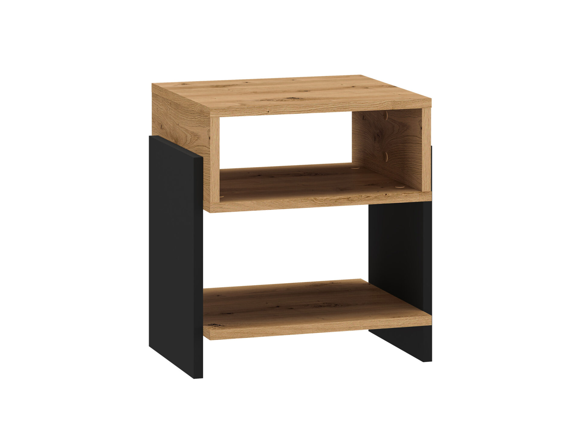 TRIS 01 artisan ozolkoka/melna naktsgaldiņš