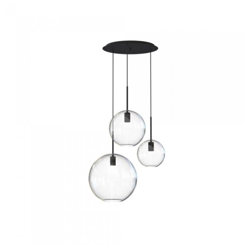 Sfēriskas formas piekaramā lampa