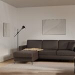 BASIC 2.5F-REC/BK Etap stūra dīvāns