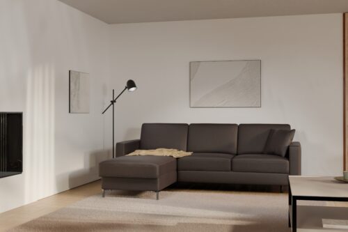 BASIC 2.5F-REC/BK Etap stūra dīvāns