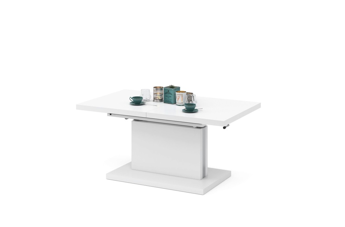 Galds transformeris ASTON 120/70 BIALY MAT — изображение 7