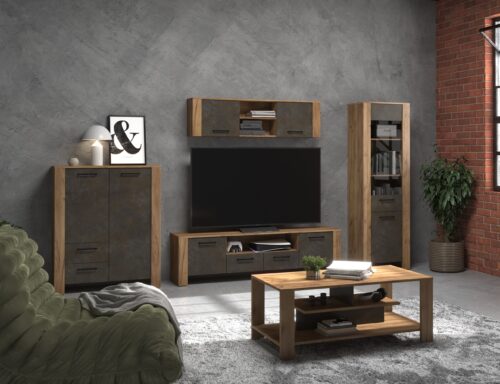 DELIS mēbeles #2 plaukts TV skapis plaukts roku darbs kafijas galdiņš zelta gmi