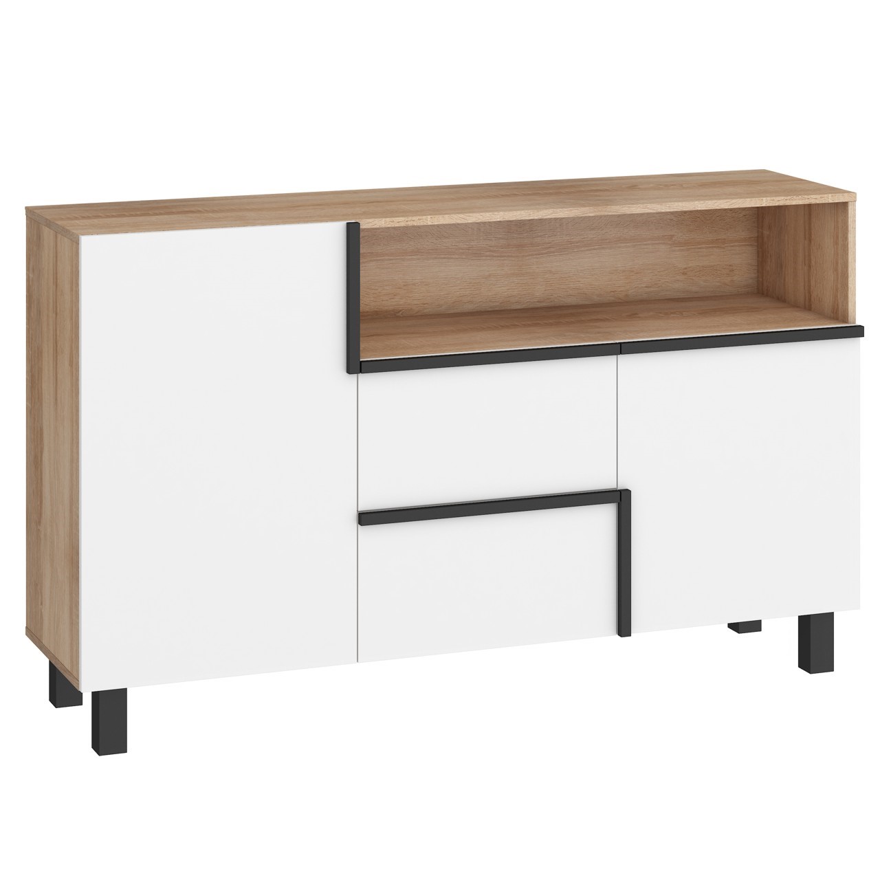 LARS mēbeles _02 kumode 2d2s — 8 attēls