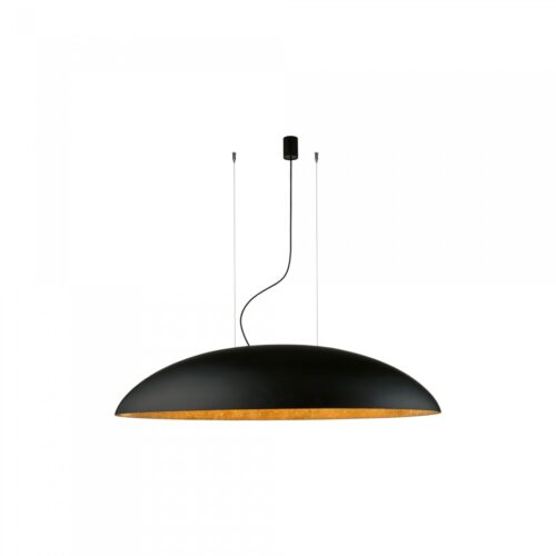 Melna piekaramā lampa “Canoe”