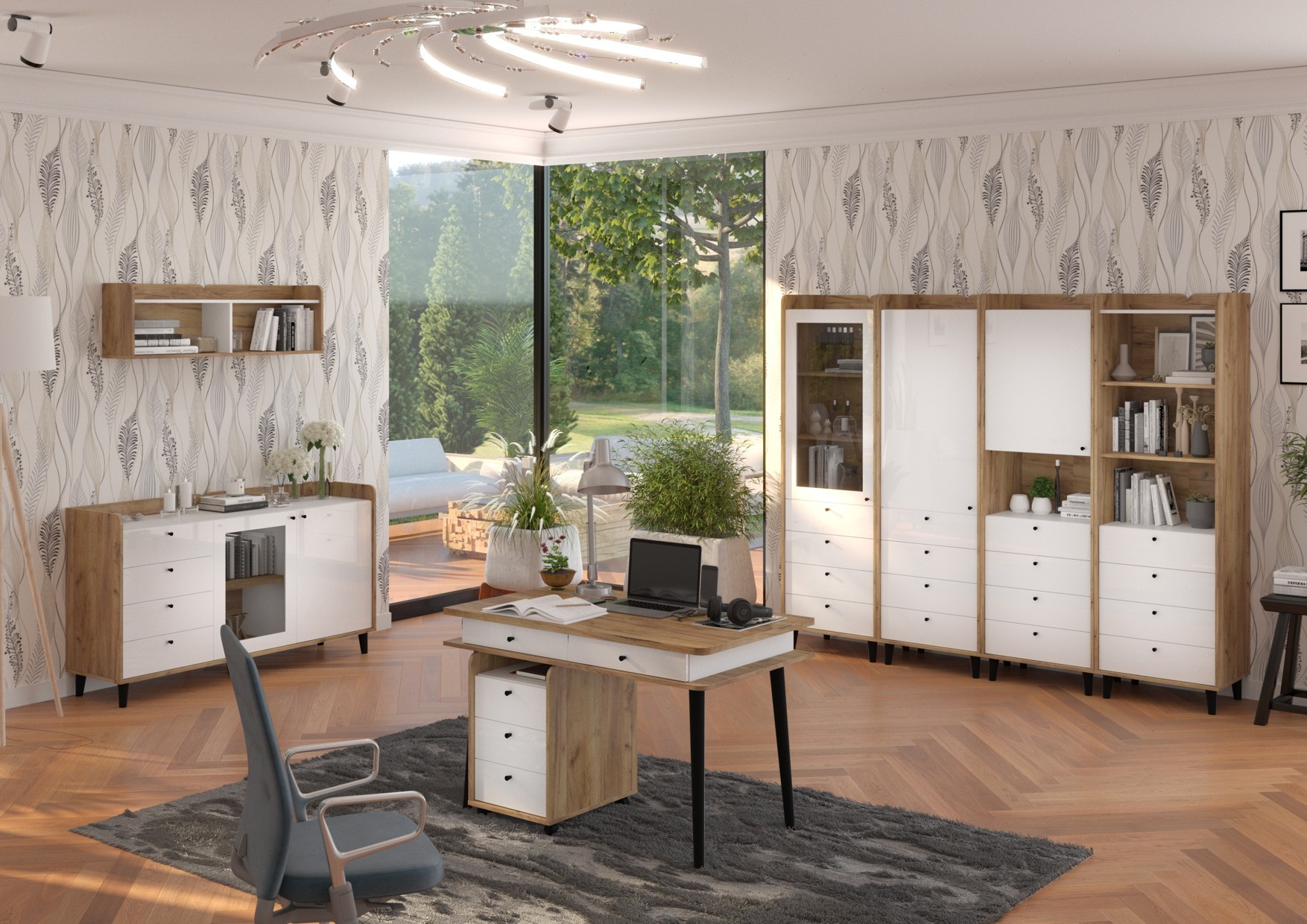 CELO mēbeļu komplekts #6 jauniešu sienas skapītis — 4 attēls