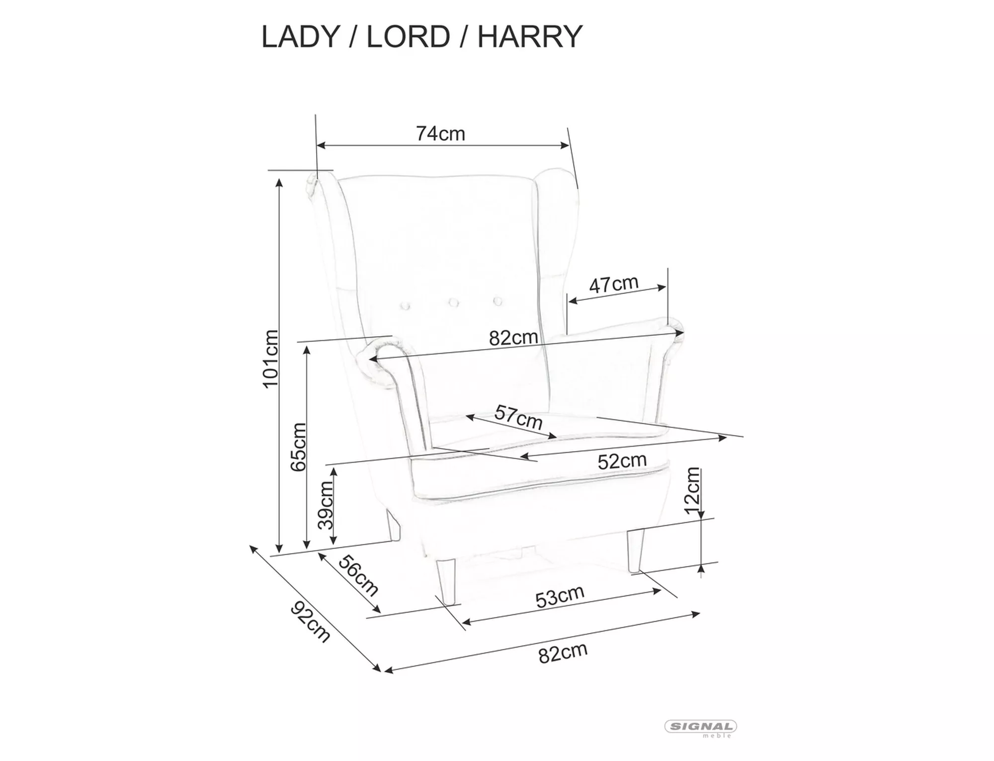 Lord Coral atpūtas krēsls LORDCWM82 — изображение 2
