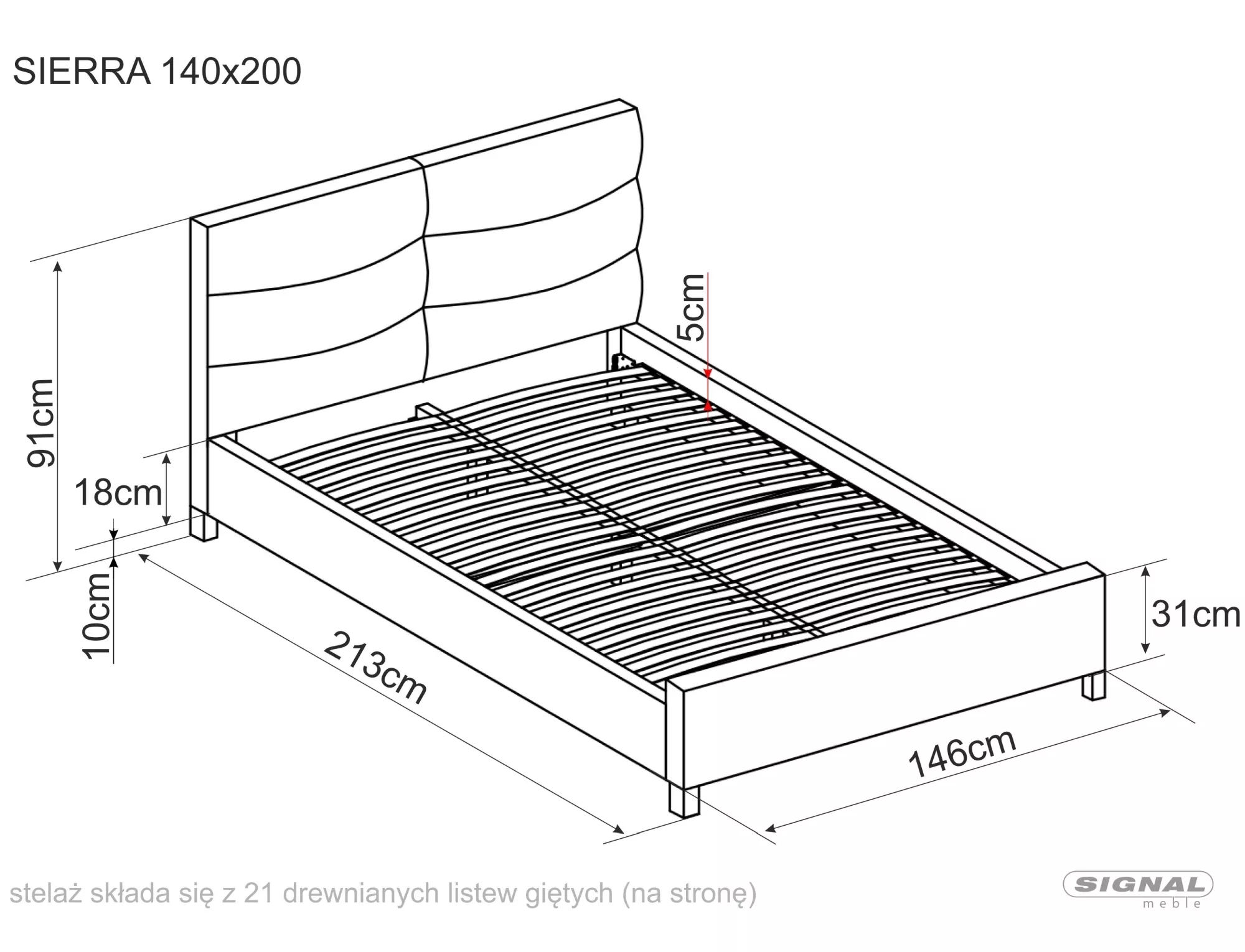 Sierra samta gulta SIERRAV140SZD — 2 attēls