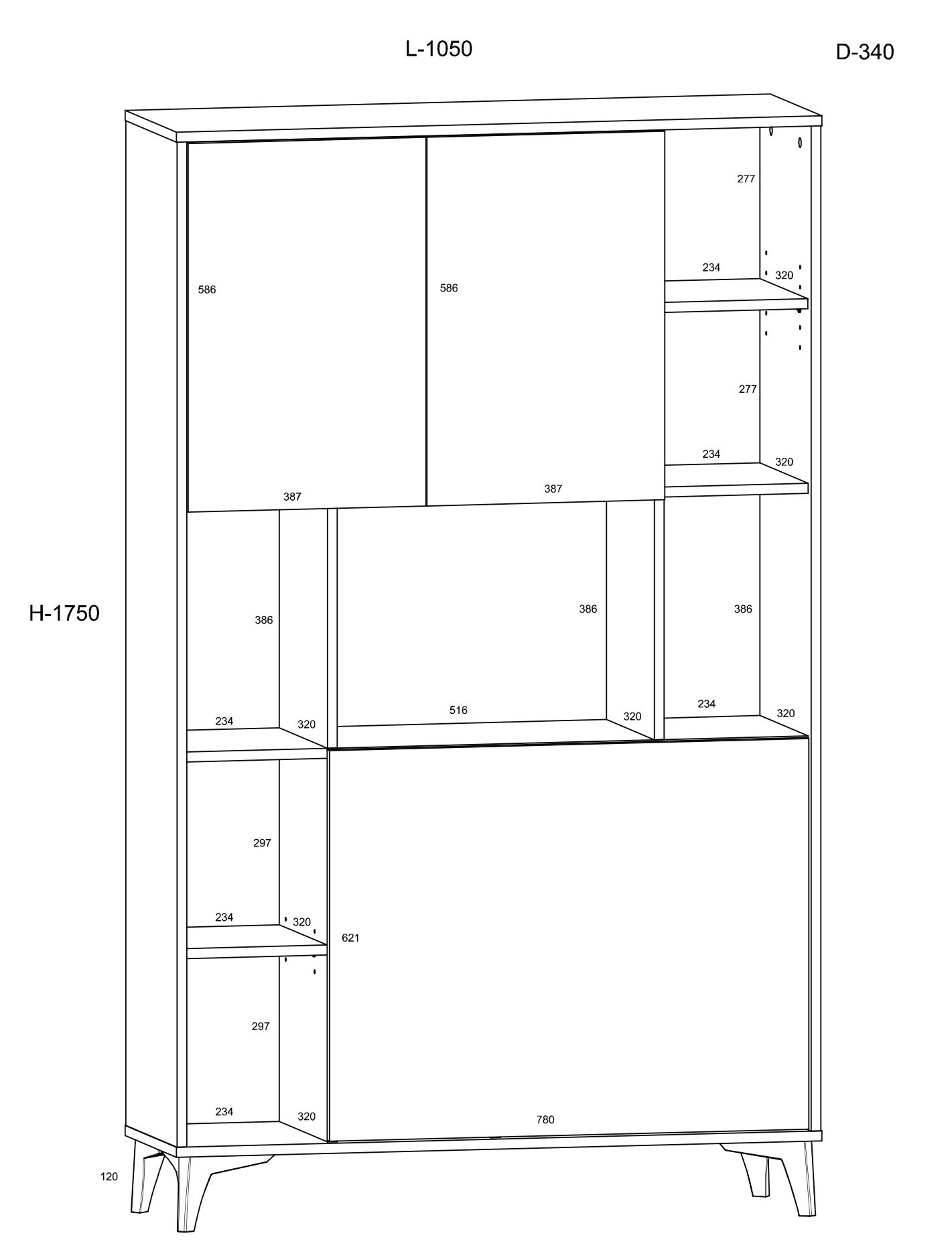 MEGI 2 mēbeles, grāmatu plaukts + rakstāmgalds, Sonoma ozols / balts, spīdīgs — изображение 4