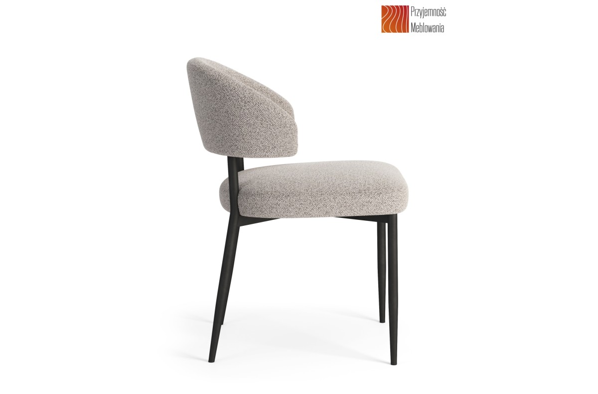 IRIS Beige Latte (Monza 60 audums) - MODERNS APVILKTS KRĒSLS DZĪVOJAMĀ ISTABĀ, ĒDAMISTABĀ, BIROJĀ, DZĪVOJAMĀ ISTABĀ — изображение 5
