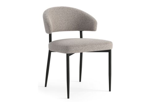 IRIS Beige Latte (Monza 60 audums) – MODERNS APVILKTS KRĒSLS DZĪVOJAMĀ ISTABĀ, ĒDAMISTABĀ, BIROJĀ, DZĪVOJAMĀ ISTABĀ