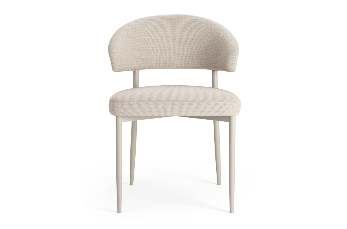 IRIS Beige (Basel 24 audums) / pelēkbēšs rāmis (kašmirs) - MODERNS BOHO STILA APVILKTS DZĪVOJAMĀS ISTABAS / ĒDAMISTABAS KRĒSLS — изображение 7