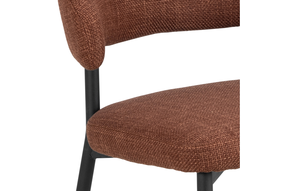 IRIS Terracotta (Basel 44 audums) - APVILKTS PILTIE KRĒSLI DZĪVOJAMĀ ISTABĀ/ĒDAMISTABĀ, DĀRZĀ — изображение 7