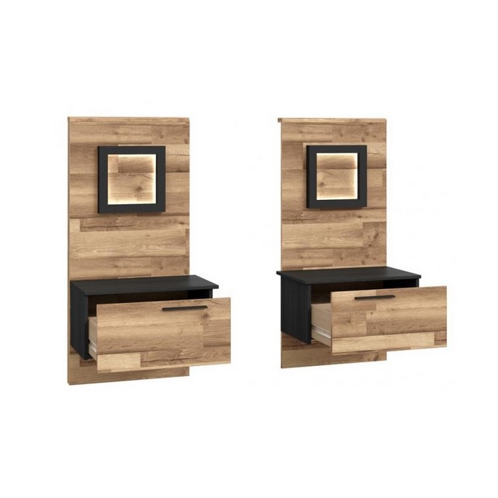 Jakobina naktsgaldiņi JKBK011STB Forte — 2 attēls