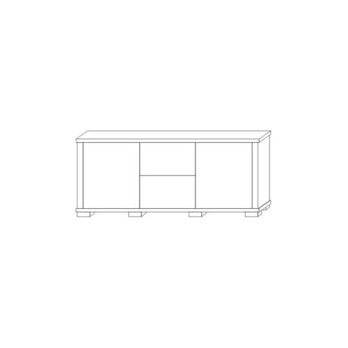 kumode 2S 2DPE KACPER 140 cm