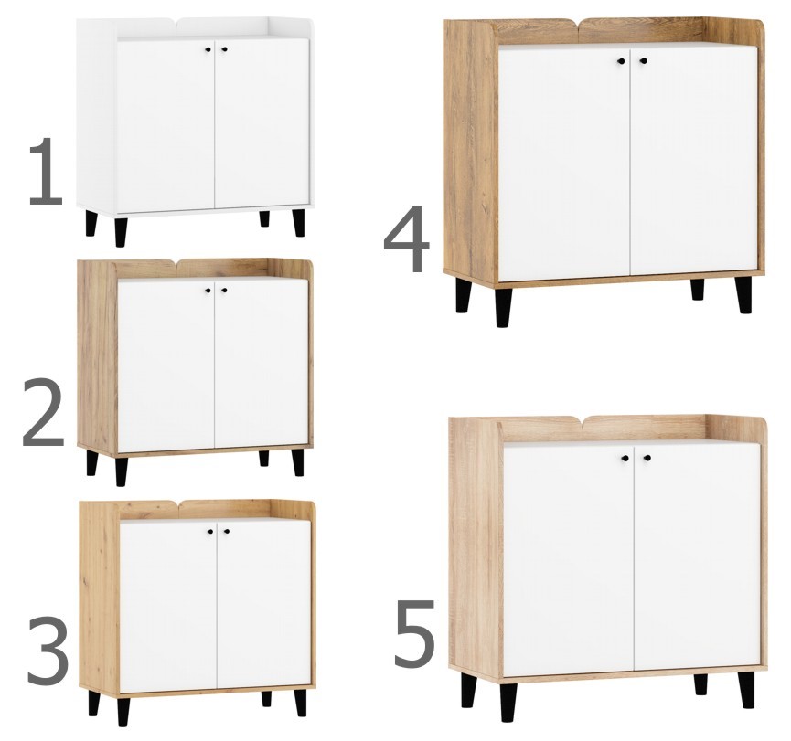 CELO mēbeles 05 2D kumode — 6 attēls