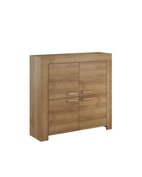 Sky SK120 kumode, četras durvis, Riviera Oak
