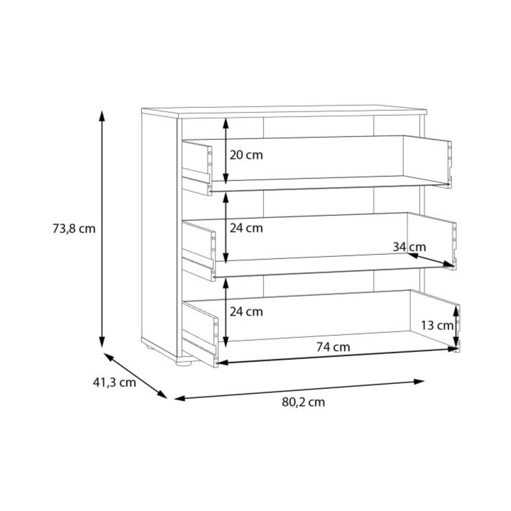 Kumode Ingalill BSJK212-U60 Forte — 6 attēls