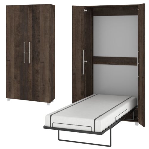 Vertikāla sienas gulta TEDDY 90, Grange Oak