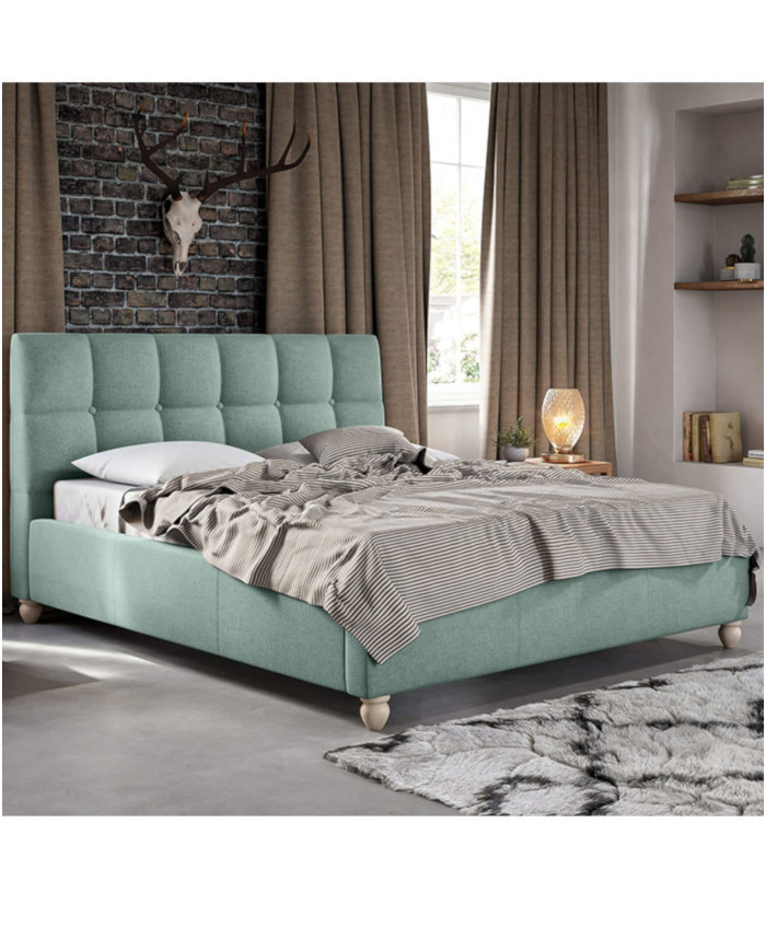 Aston standarta mīkstās gultas 180x200 cm — 7 attēls