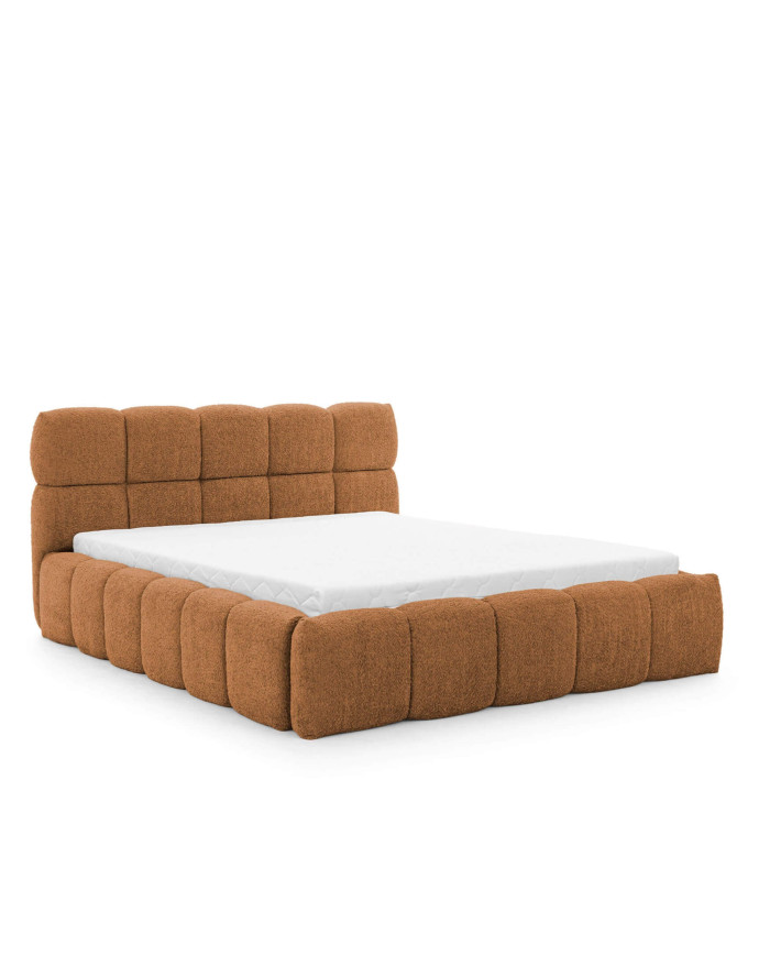 Mīkstās gultas Sorento 120x200, pacēlājs, rāmis, konteiners — изображение 2