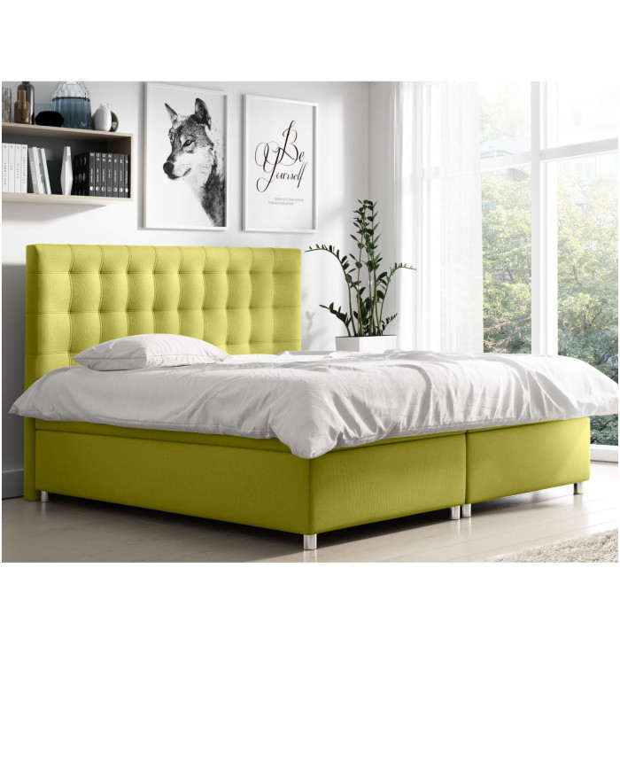 Белла континенталa gulta 140x200, polsterēta, matracis, matrača pārvalks, konteiners