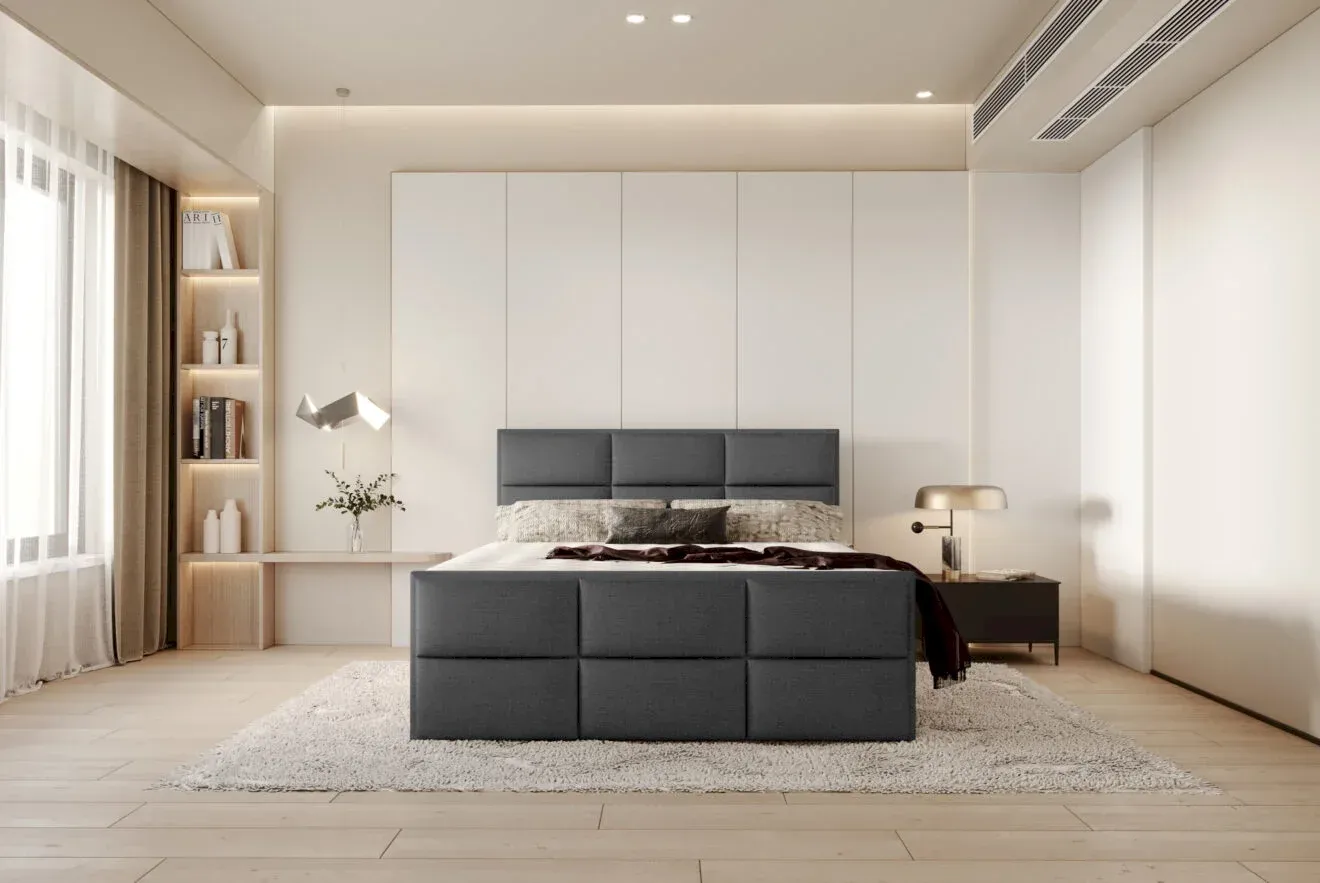 Melva kontinentālā gulta 140x200 Gr1 — 5 attēls