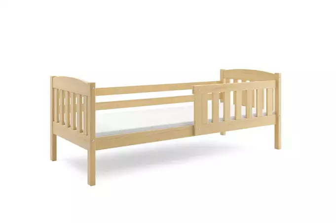 KUBUS vienvietīga jauniešu gulta 80x190, priede — изображение 4