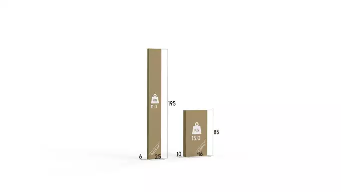 KUBUS vienvietīga jauniešu gulta 80x190, priede — изображение 2