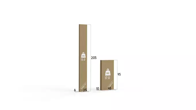 KUBUŚ vienvietīga jauniešu gulta 90x200, priede — 2 attēls