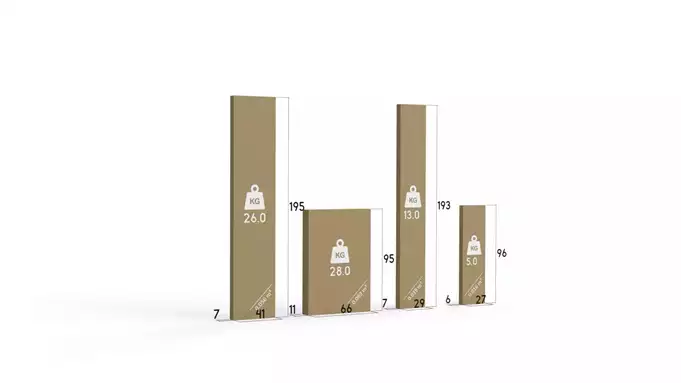 KUBUS trīsvietīga jauniešu gulta 90x190 ar atvilktni, balta — 2 attēls