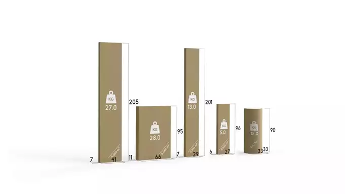 KUBUS 3 personu jauniešu gulta 90x200 ar matraci un atvilktni, balta — 2 attēls