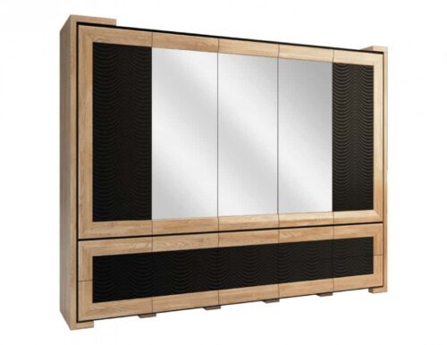 Corino garderobe 5D augsts skapis Mebin