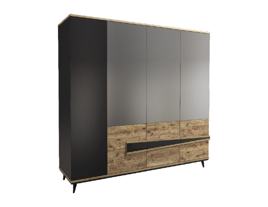 Etna Garderobe Skapis IV (7D) labais Mebin