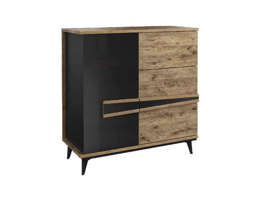 Etna kumode 2D1SZ labā Mebin
