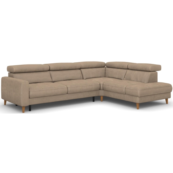 GOYA stūra dīvāns 3F-TE-1.5HT/BK Bydgoskie Meble — изображение 2