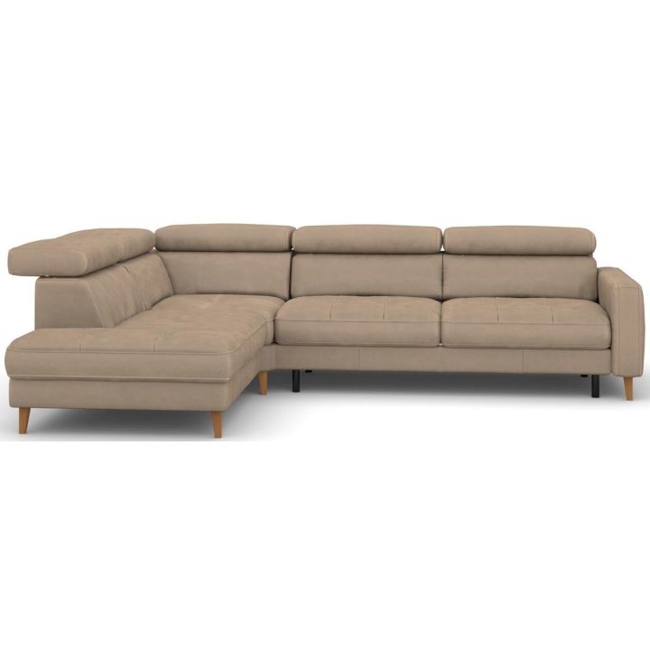 GOYA stūra dīvāns 3F-TE-1.5HT/BK Bydgoskie Meble — изображение 4