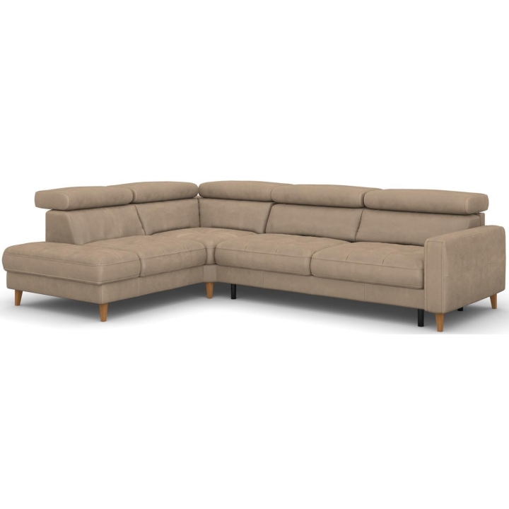 GOYA stūra dīvāns 3F-TE-1.5HT/BK Bydgoskie Meble — изображение 5