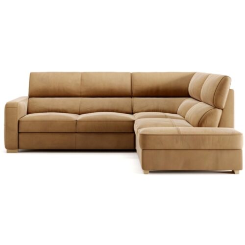 Stūra dīvāns LEONARDO 2.5F-E high-1HT/BK Bydgoskie Meble