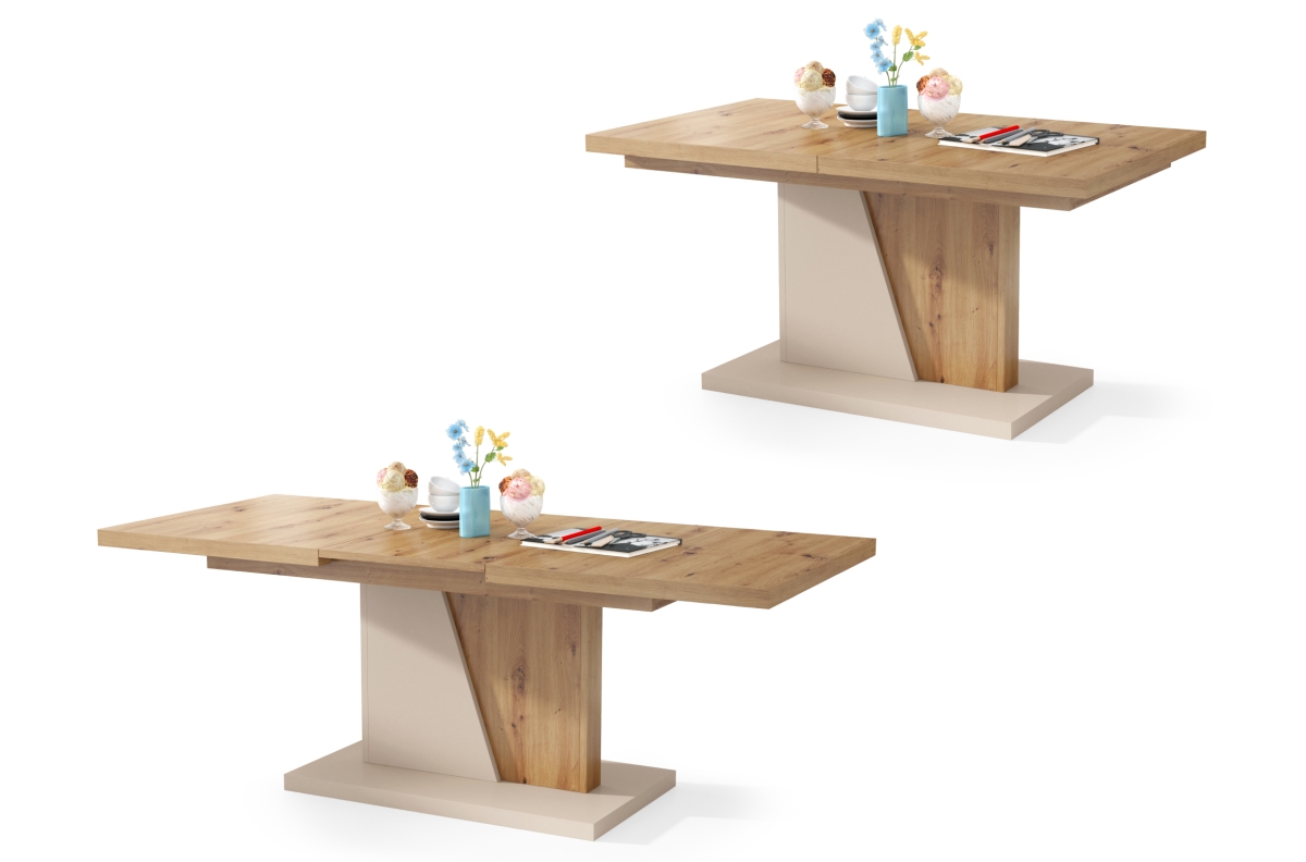NOIR Artisan Oak/Beige - MODERNS SALOKĀMS SOLS DZĪVOJAMĀ ISTABĀ