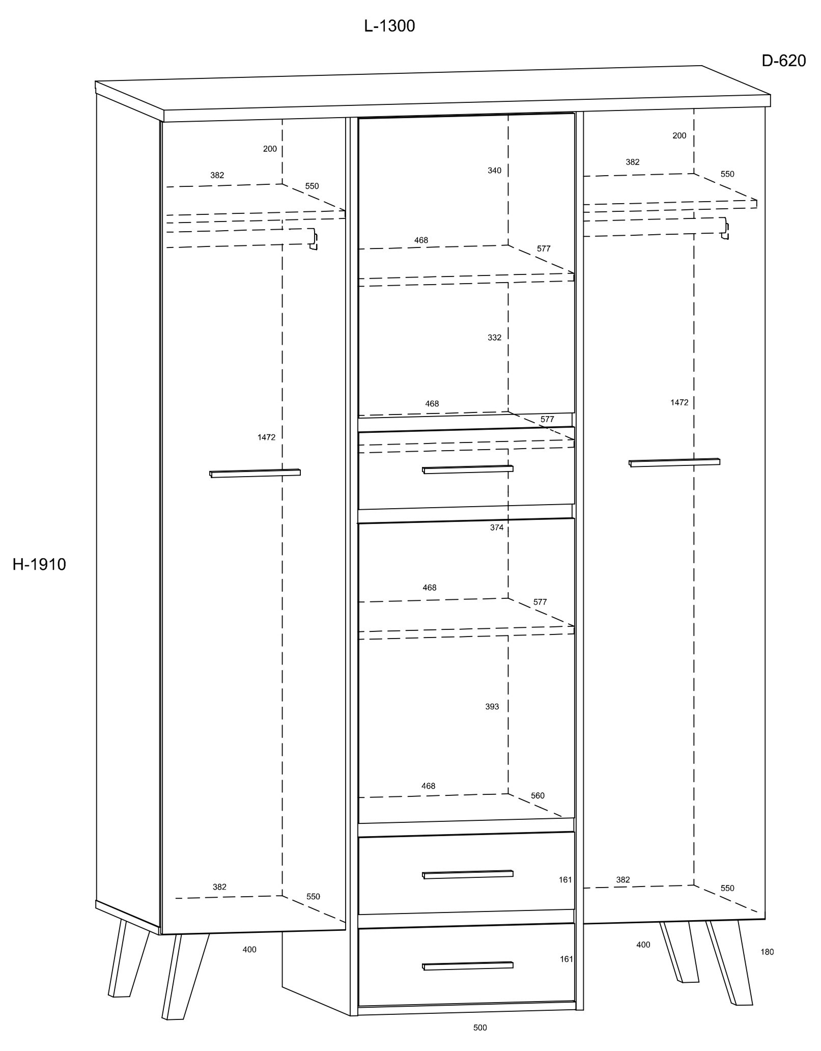 NORSID 16 daļu 3D2S skapis — изображение 3