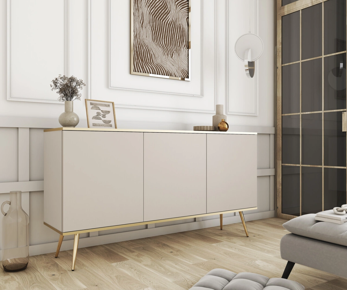 Bēša kumode ar skapīšiem Oro K160 — изображение 2
